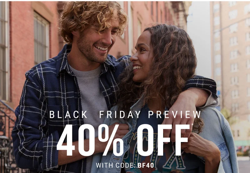 Black Friday Preview - 40% Off With Code: discount code