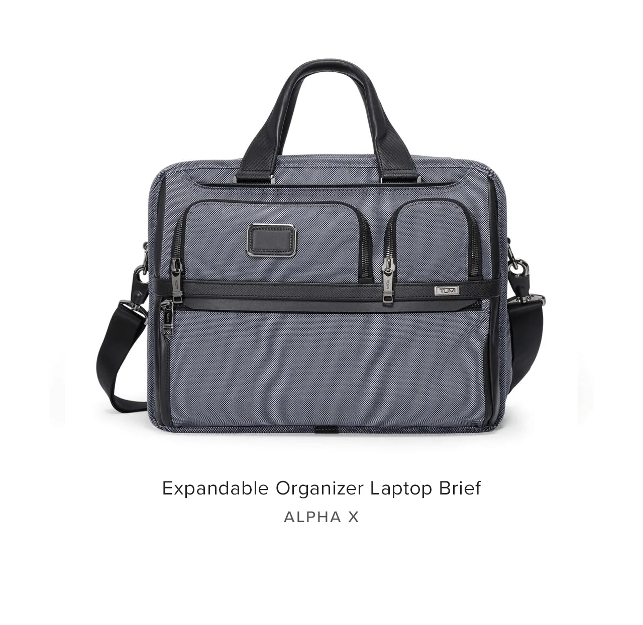 Alpha X: Compact Sling, Double Expansion Travel Satchel, Expandable Organizer Laptop Brief, Compact Sling