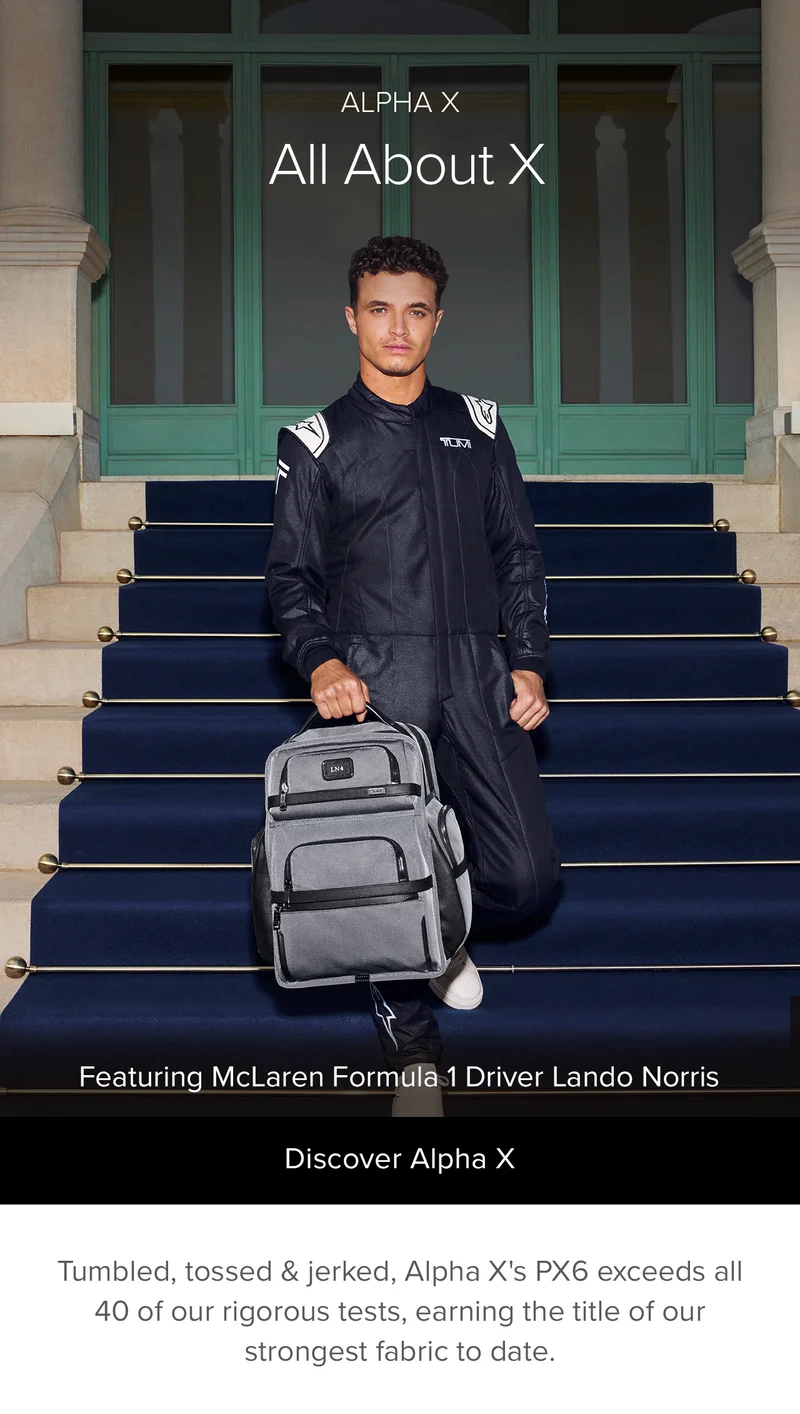Alpha X: All About X | Featuring McLaren Formula 1 Driver Lando Norris - Tumbled, tossed & jerked, Alpha X's PX6 exceeds all 40 of our rigorous tests, earning the title of our strongest fabric to date.