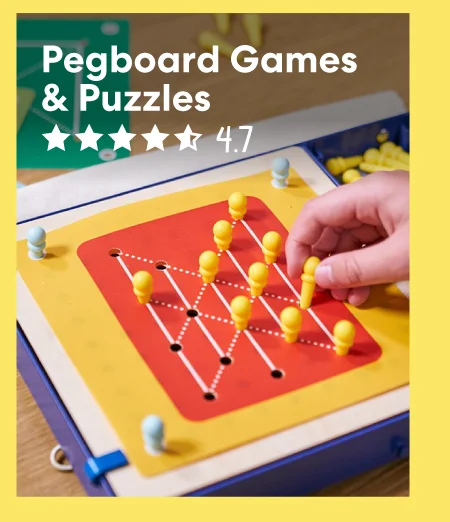 Pegboard Games & Puzzles