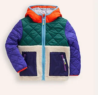 Borg Mix Jacket - Multi