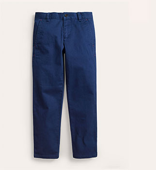 Chino Stretch Pants - College Navy