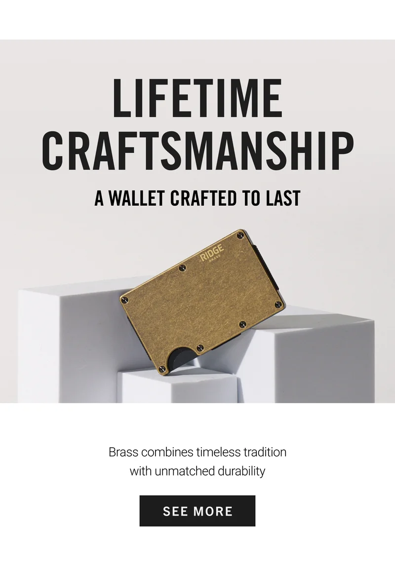 Brass Wallet: A Wallet Crafted to Last