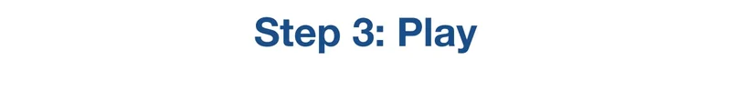 Step 3: Play