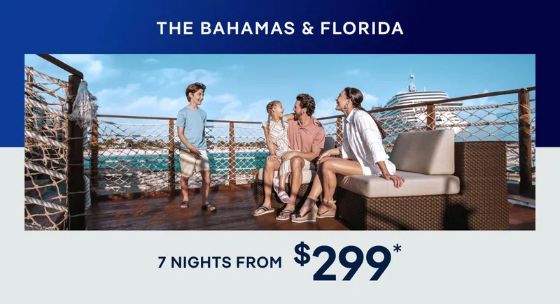 The Bahamas & Florida – 7+ Nights – Click to View Cruises & Book Now The Bahamas & Florida – 7+ Nights – Click to View Cruises & Book Now