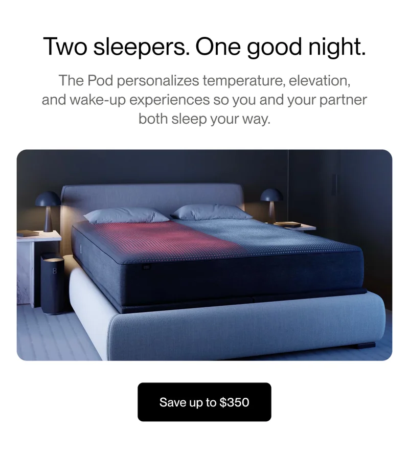 Two sleepers. One good night.