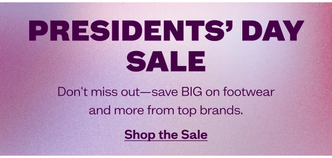 Shop President's Day Sale