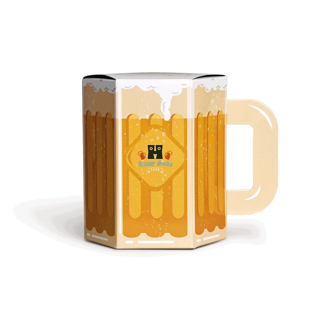 3-Pack Wurst And Beer Socks Gift Set