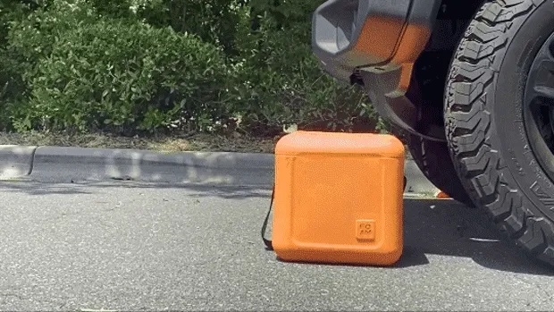 FOAM Cooler and Shoulder Strap
