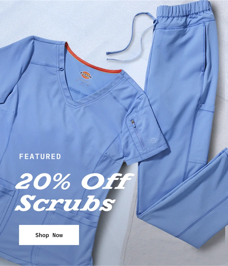 FEATURED 20% Off Scrubs. Shop Now.