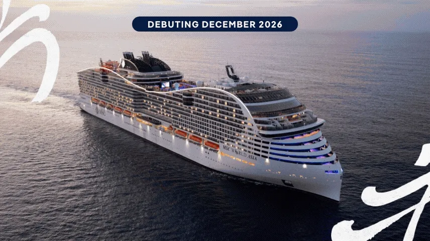 Debuting December&nbsp;2026 – MSC&nbsp;World Asia – Click to View Cruises