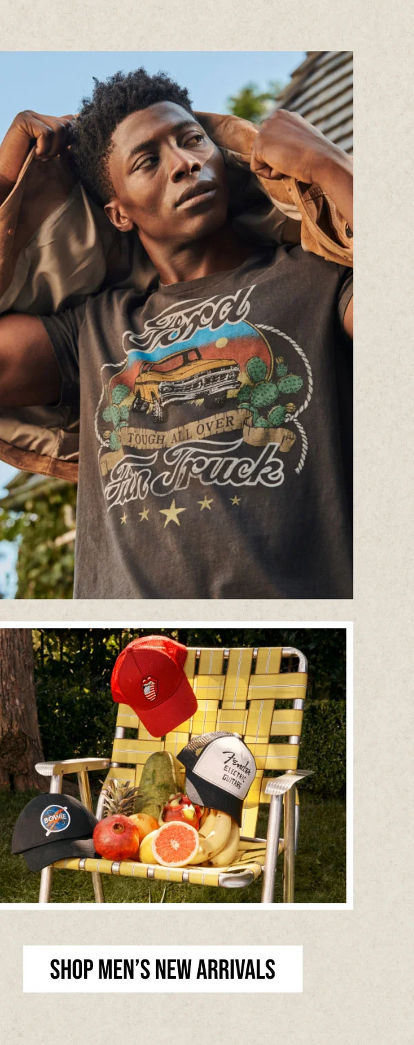 SHOP MEN'S NEW ARRIVALS