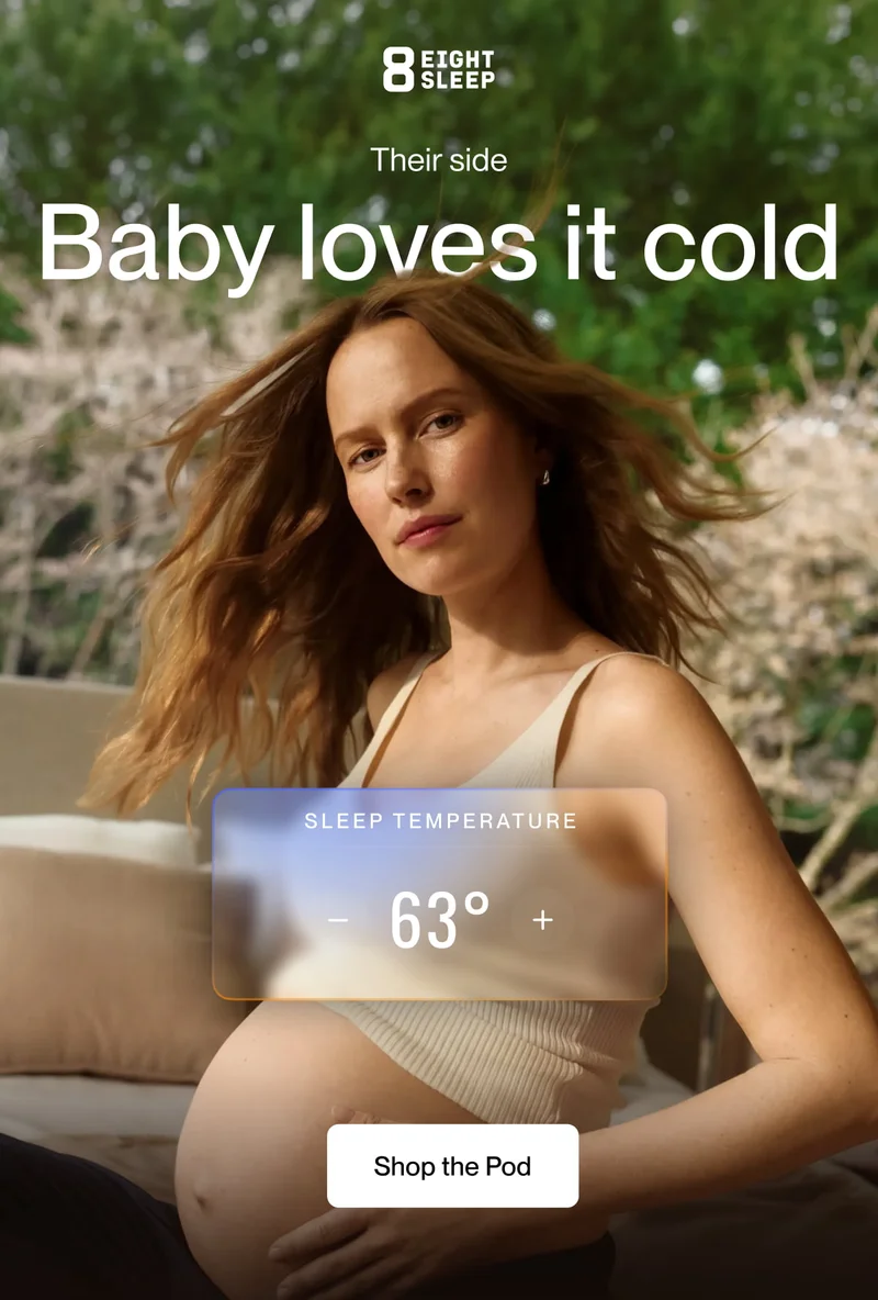 Their side | Baby loves it cold