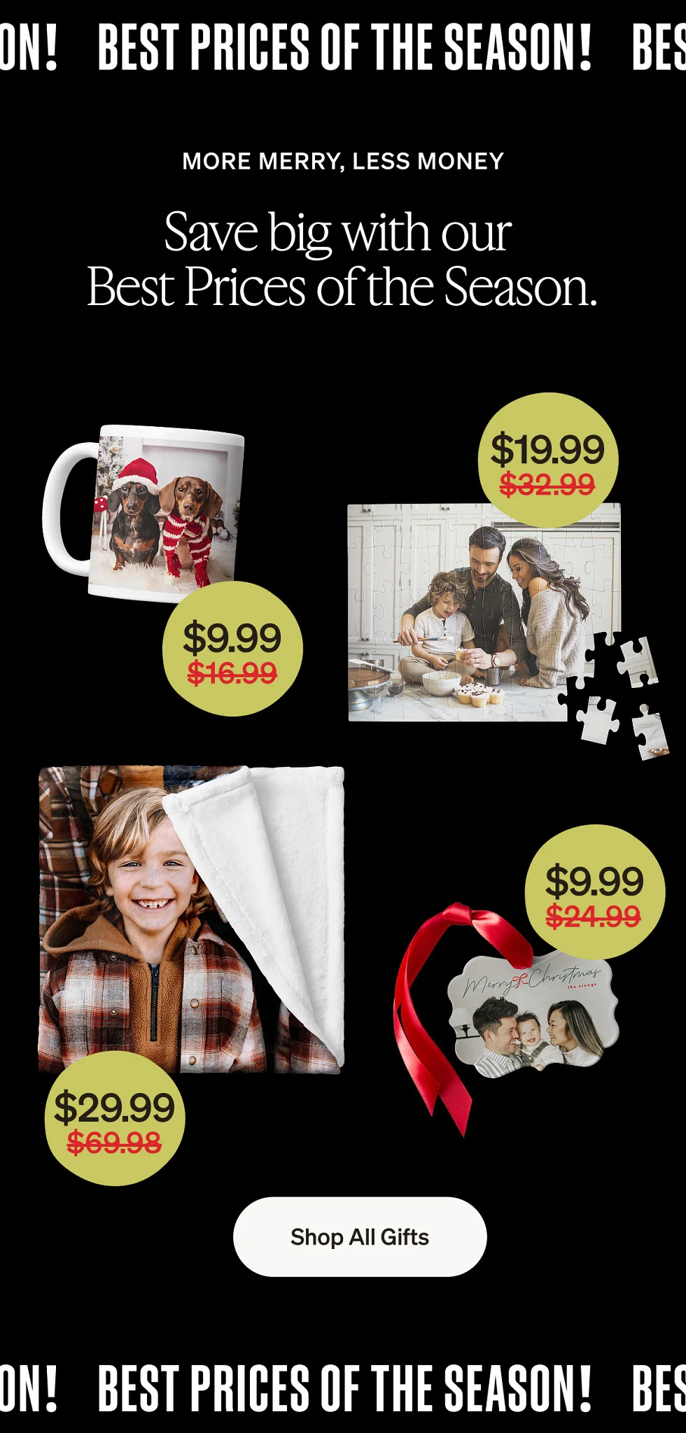 Best Prices of the Season!