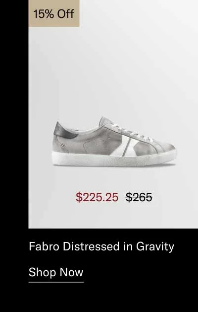 Fabro Distressed in Gravity 15% off. Shop Now