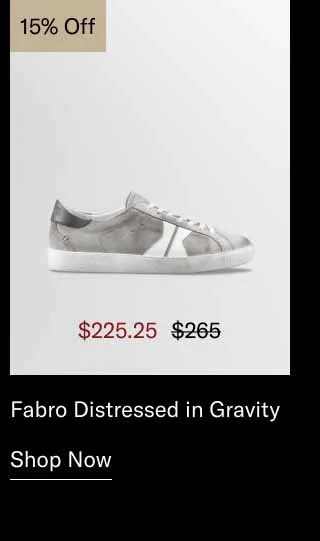 Fabro Distressed in Gravity 15% off. Shop Now