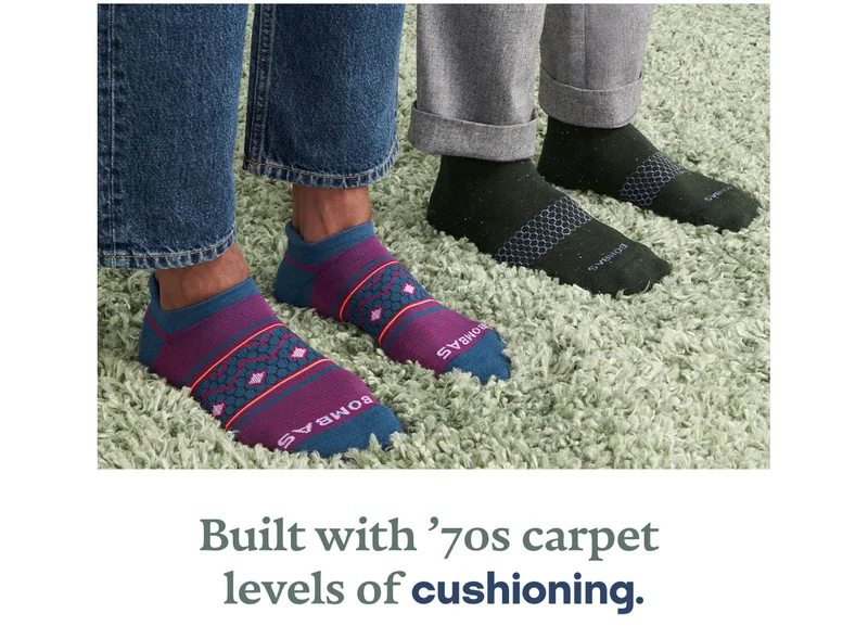 Built with '70s carpet levels of cushioning.