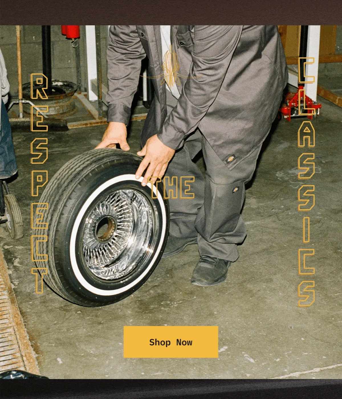 Respect The Classics. Shop Now.