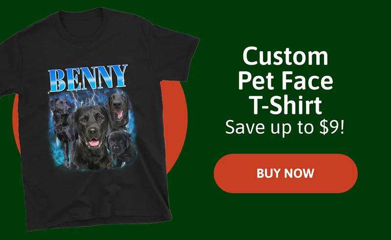 Vintage Pet Face T-shirt. Save up to $12.