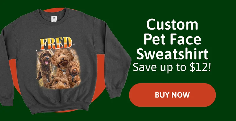 Vintage Pet Face Sweatshirt. Save up to $16.