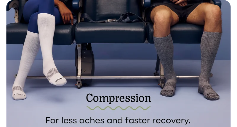 Compression | For less aches and faster recovery.