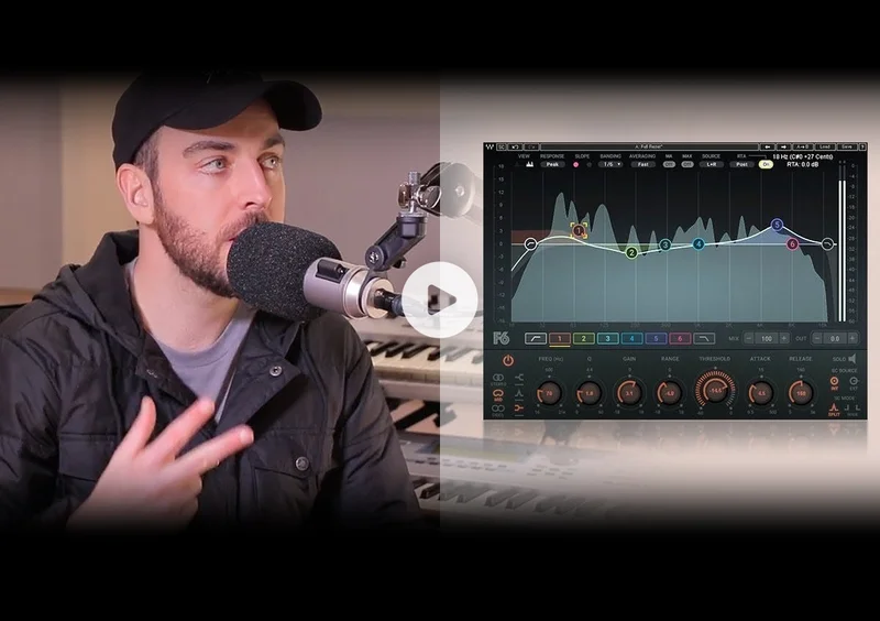 How to Duck a Busy Beat to Make Room for Vocals using F6 Dynamic EQ
