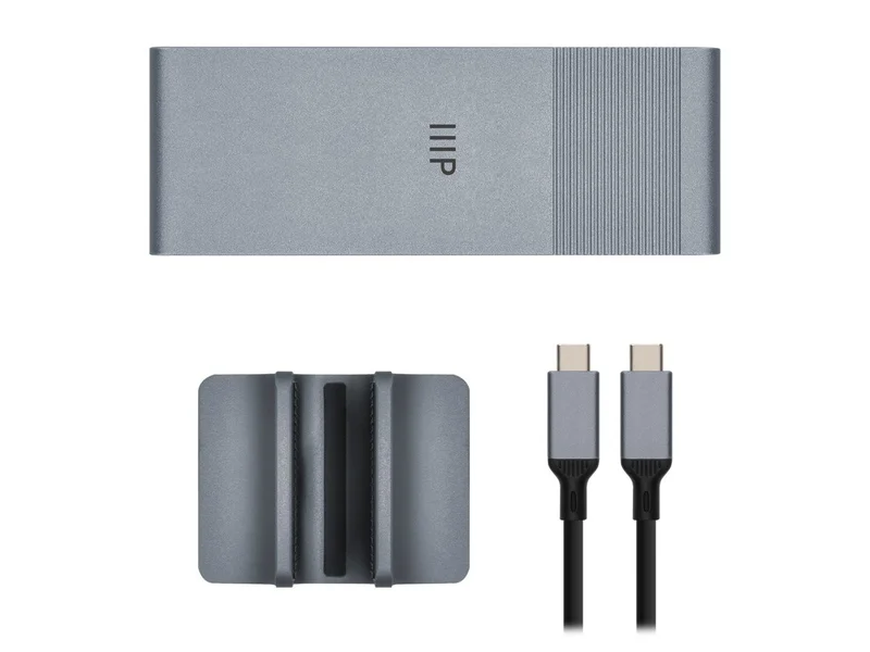 11‑in‑1 Docking Station Compact USB‑C Dock with up to 4K/60Hz Dual HDMI Support