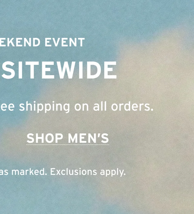 30% OFF SITEWIDE SHOP MEN