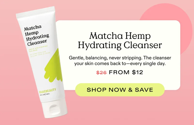 Matcha Hemp Hydrating Cleanser