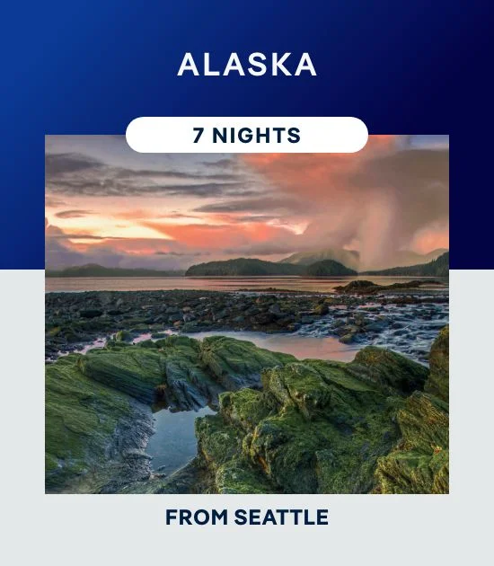 Alaska – 7 Nights From Seattle – Click to View Cruises & Book Now