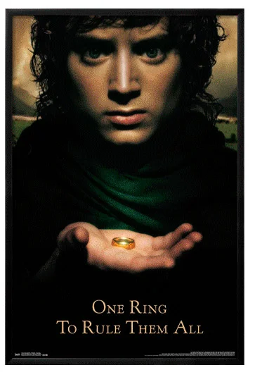 The Lord of the Rings: Fellowship of the Rings - One Sheet