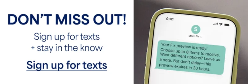 DON’T MISS OUT! Sign&nbsp;up for texts + stay in the&nbsp;know. Sign&nbsp;up&nbsp;for&nbsp;texts