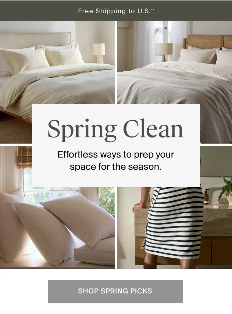 Effortless ways to prep your space for the season. Shop Spring picks.