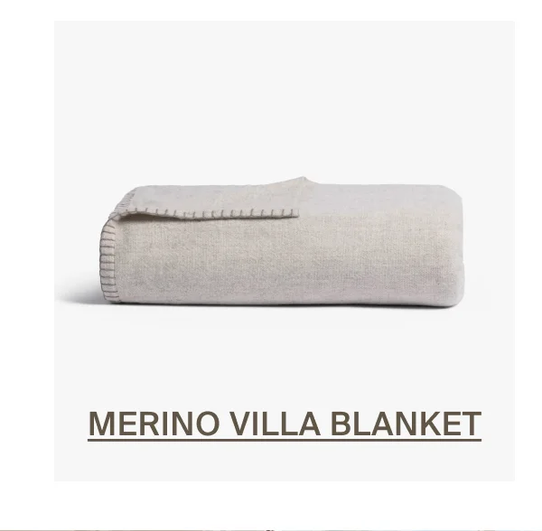 Merino Villa Bed Blanket