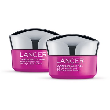 Lancer Caviar Lime Acid Peel 1.7-oz Duo