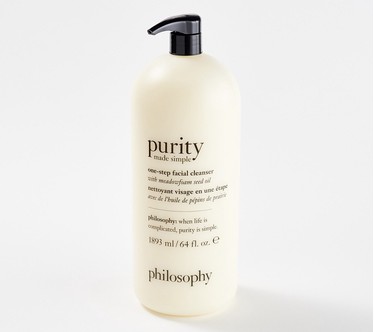 philosophy mega-size 64oz purity facial cleanser