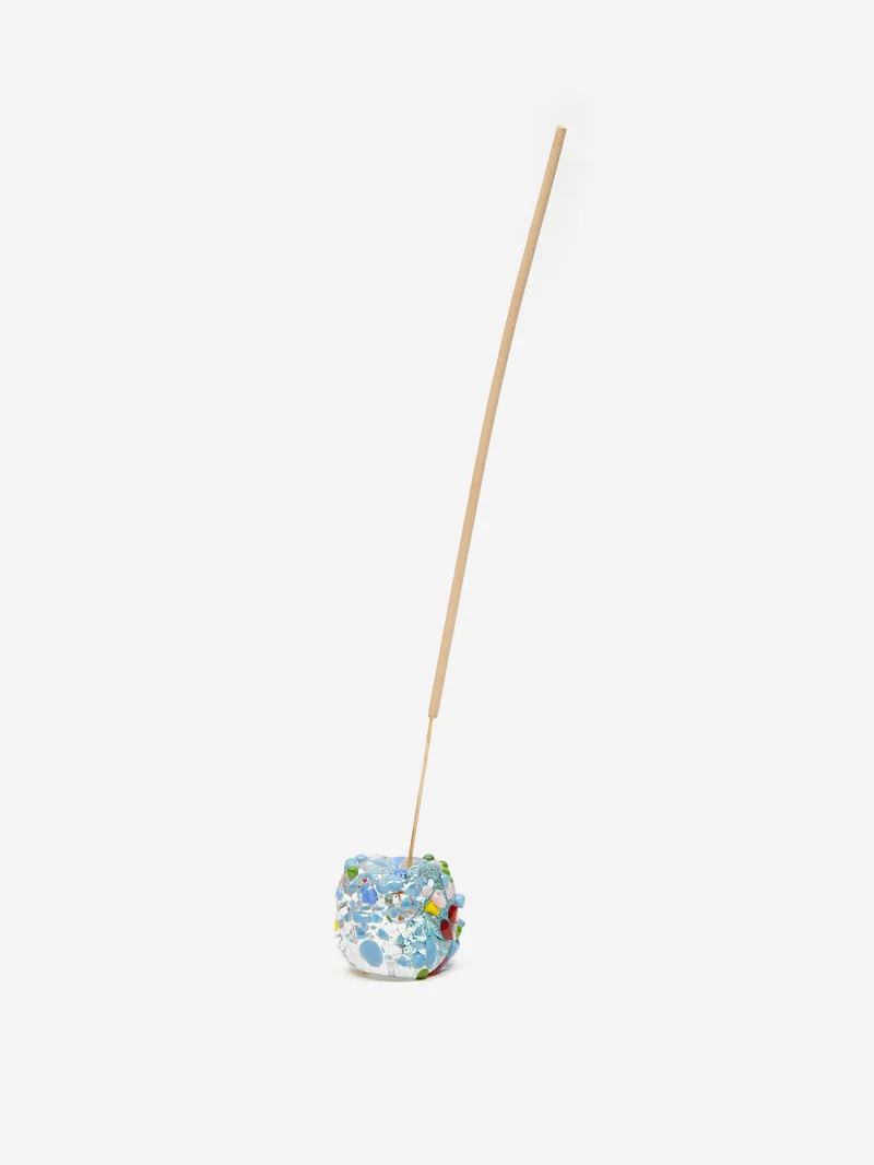 Image of Studio Arhoj Crystal Pebble Incense Holder - Assorted