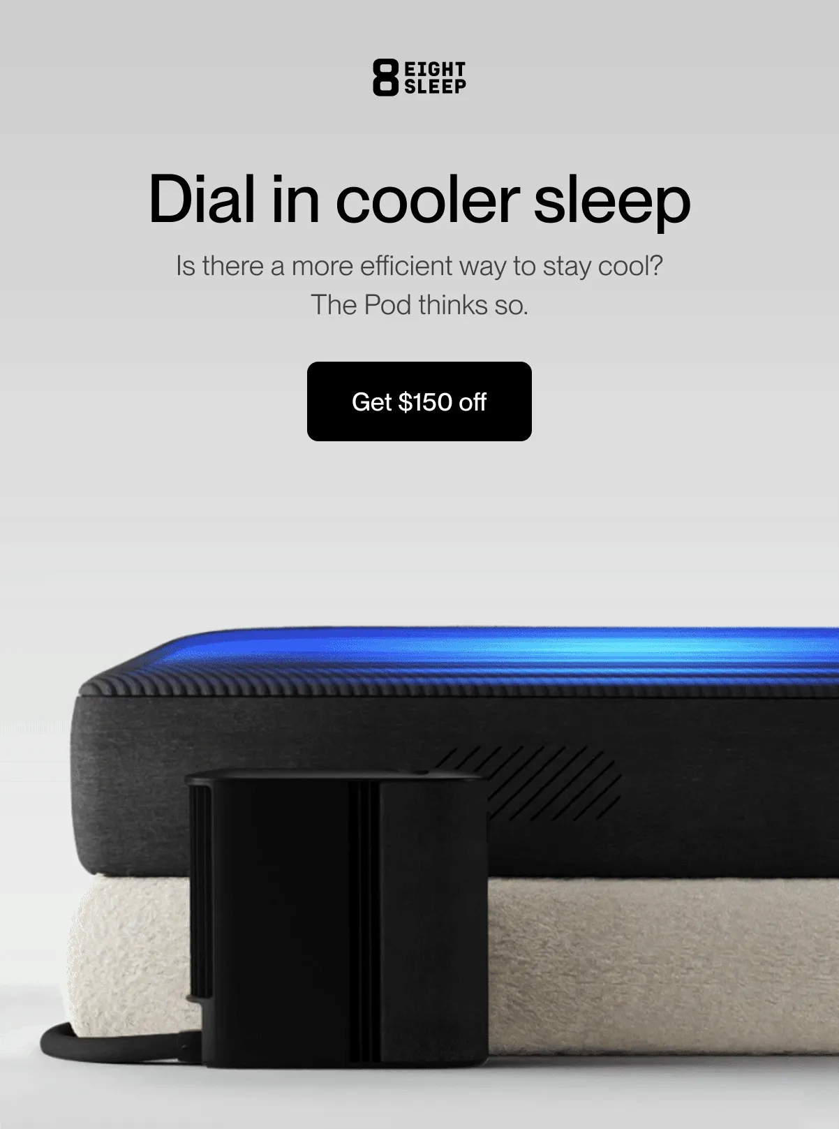 Dial in cooler sleep