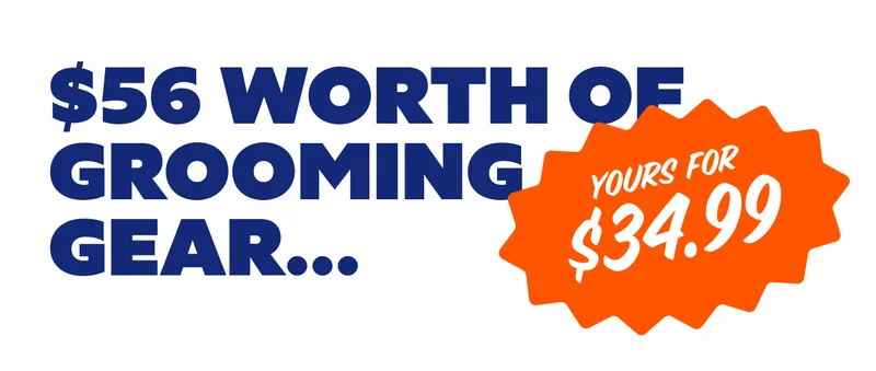 $56 Worth Of Grooming Gear Yours For $34.99