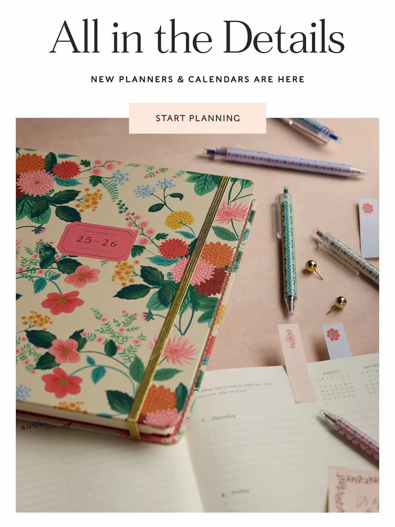 Shop Calendars & Planners