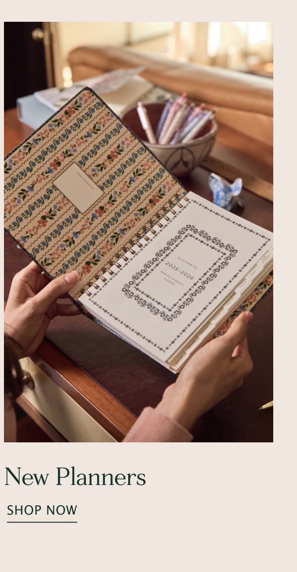 Shop New Planners