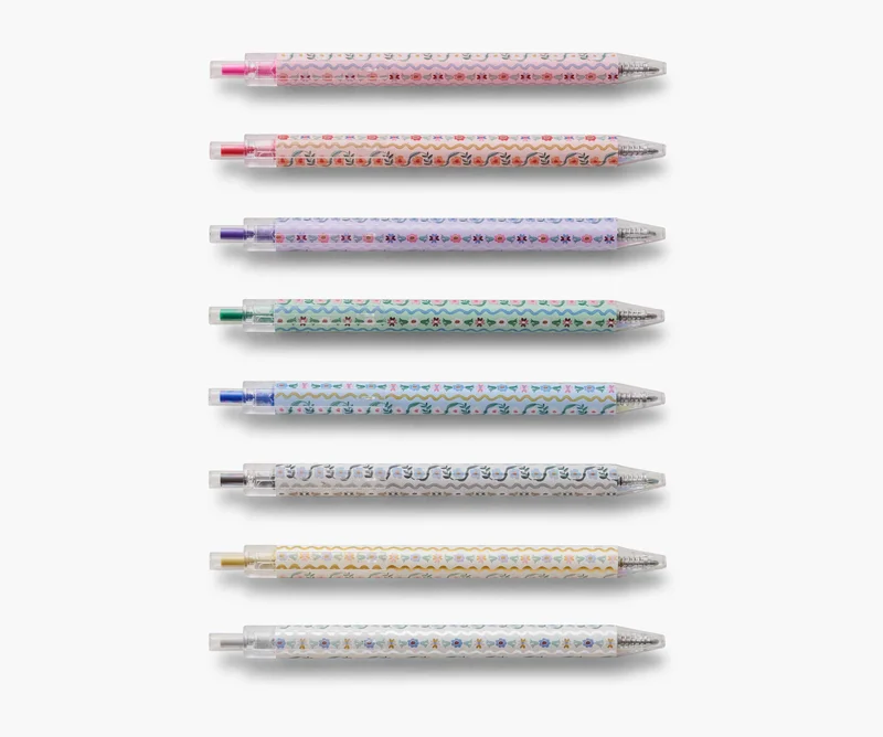 Image of Gel Pen Set of 8 - Delphine