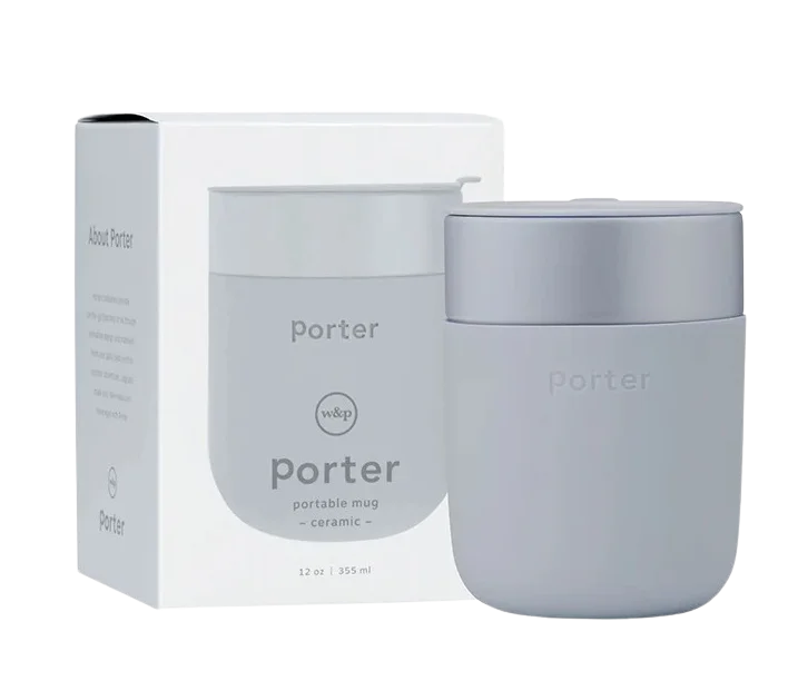 Image of BACK IN STOCK!<br>Porter Ceramic Travel Mug - 12 oz - Slate