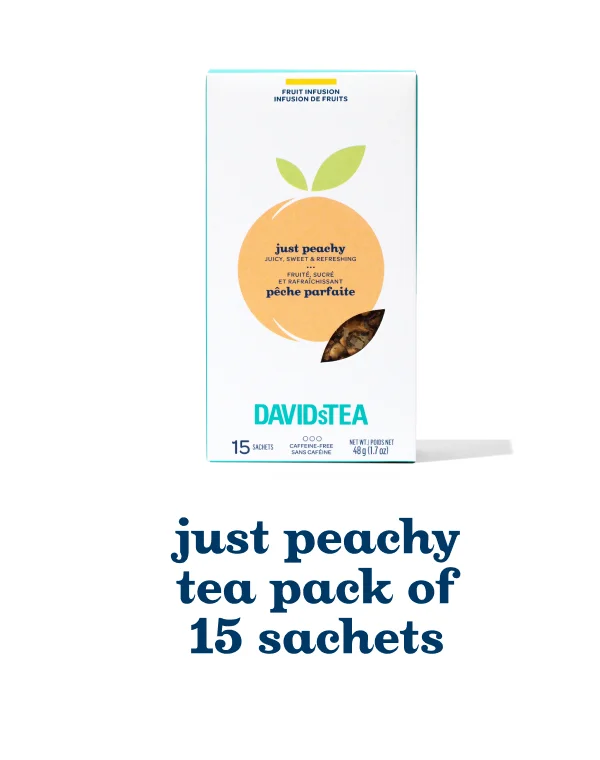 Just peachy tea pack of 15 sachets