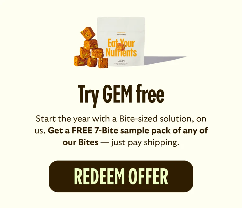 Try GEM Free with code 2025BITES
