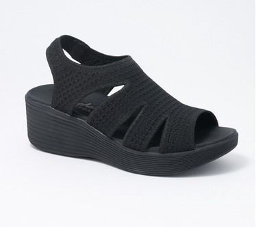 Skechers Parallel Lite  Slingback Wedge Sandals