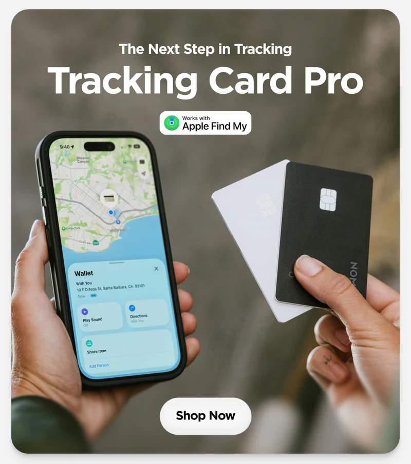 The Next Step in Tracking. Tracking Card Pro. Shop Now.