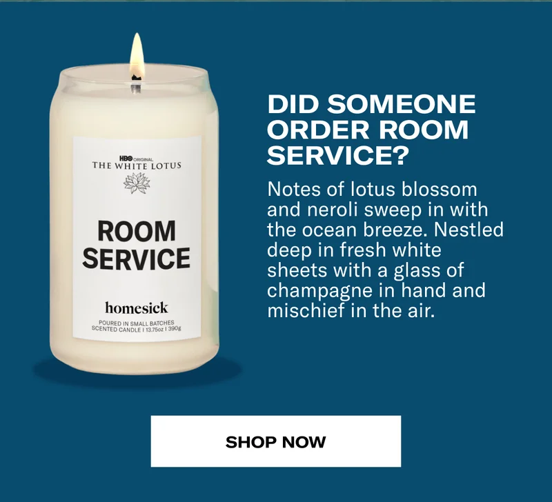Did someone order room service? | Notes of lotus blossom and neroli sweep in with the ocean breeze. Nestled deep in fresh white sheets with a glass of champagne in hand and mischief in the air. | Shop now