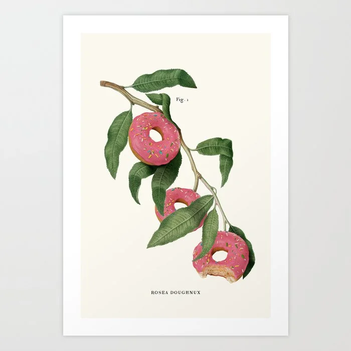 Donut Plant Art Print Art Print
