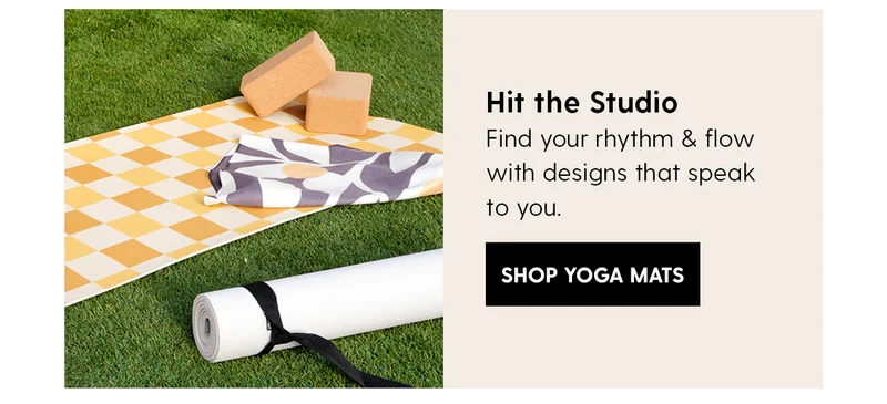 Hit The Studio | Find your rhythm & flow with designs that speak to you. |Shop Yoga Mats